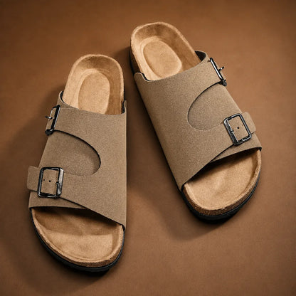Suede Comfort Sandals