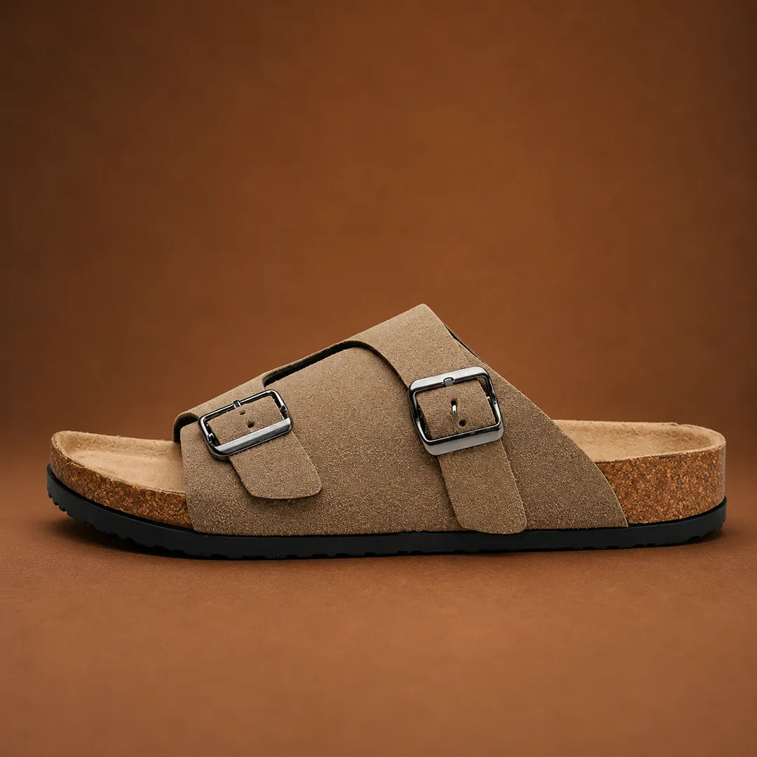 Suede Comfort Sandals