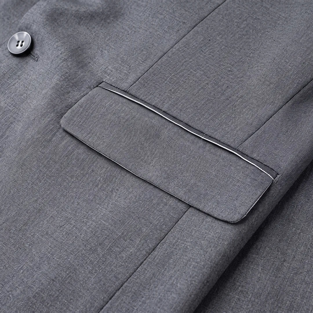 Tailored Two-Button Blazer