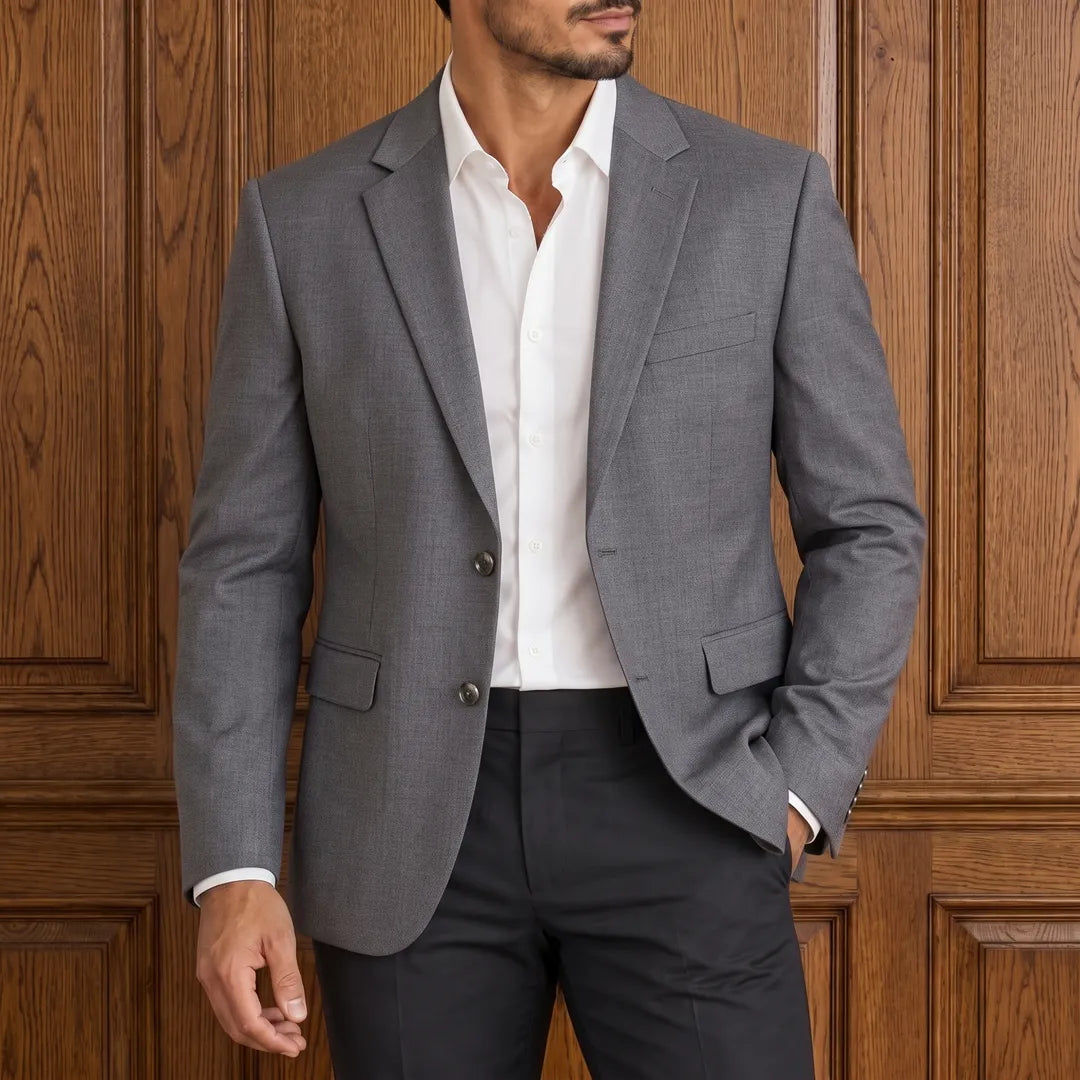 Tailored Two-Button Blazer