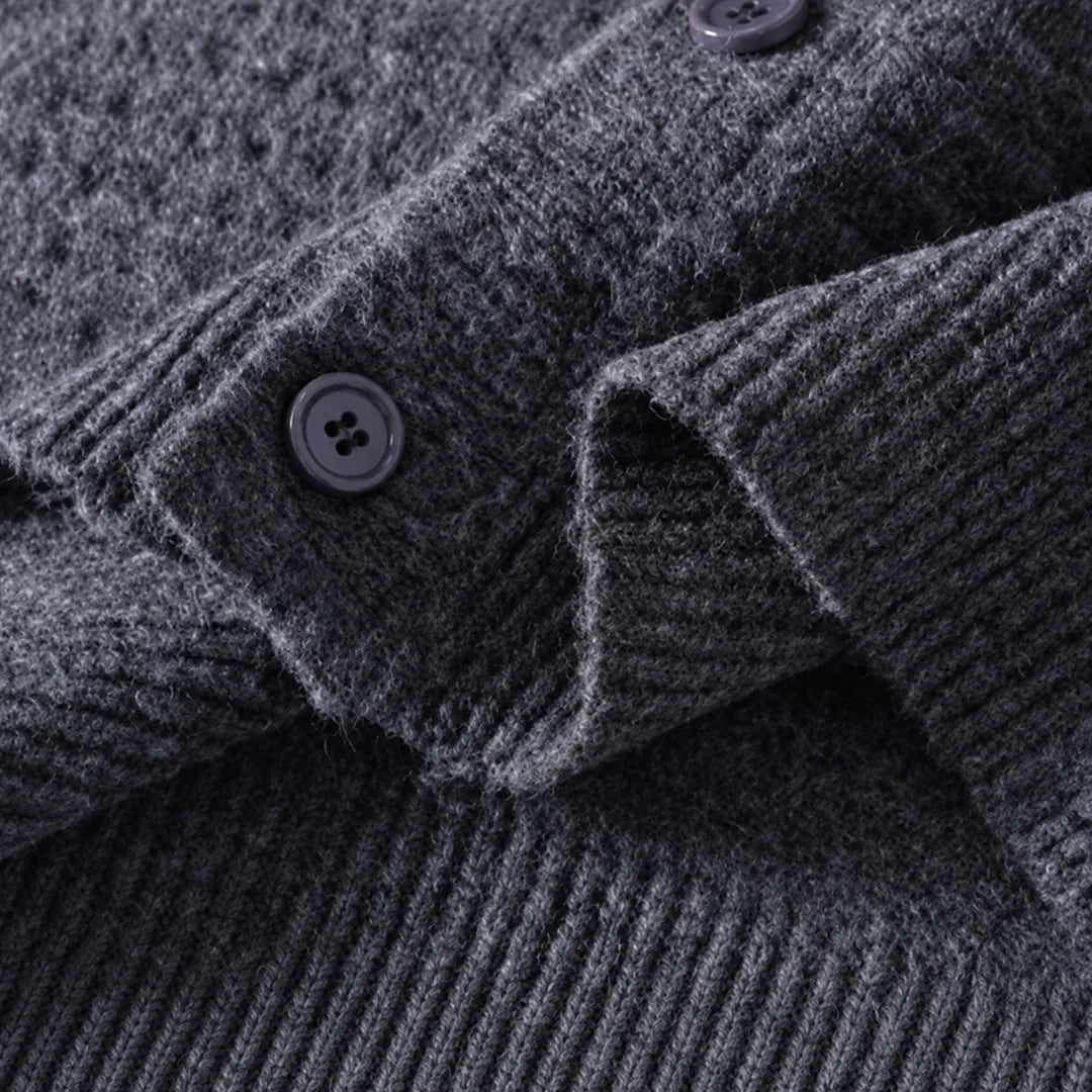 Textured Button Cardigan