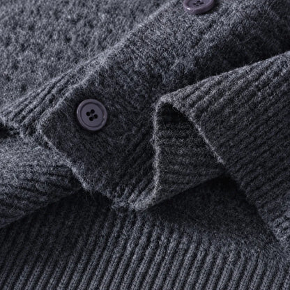 Textured Button Cardigan