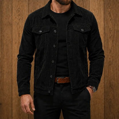 Textured Button Jacket