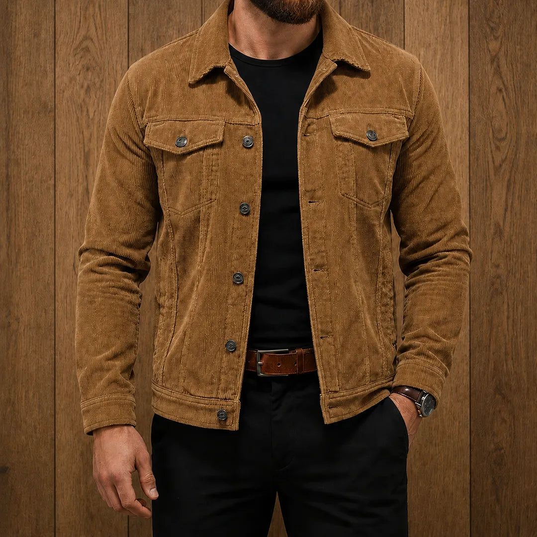 Textured Button Jacket