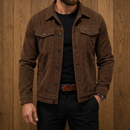 Textured Button Jacket