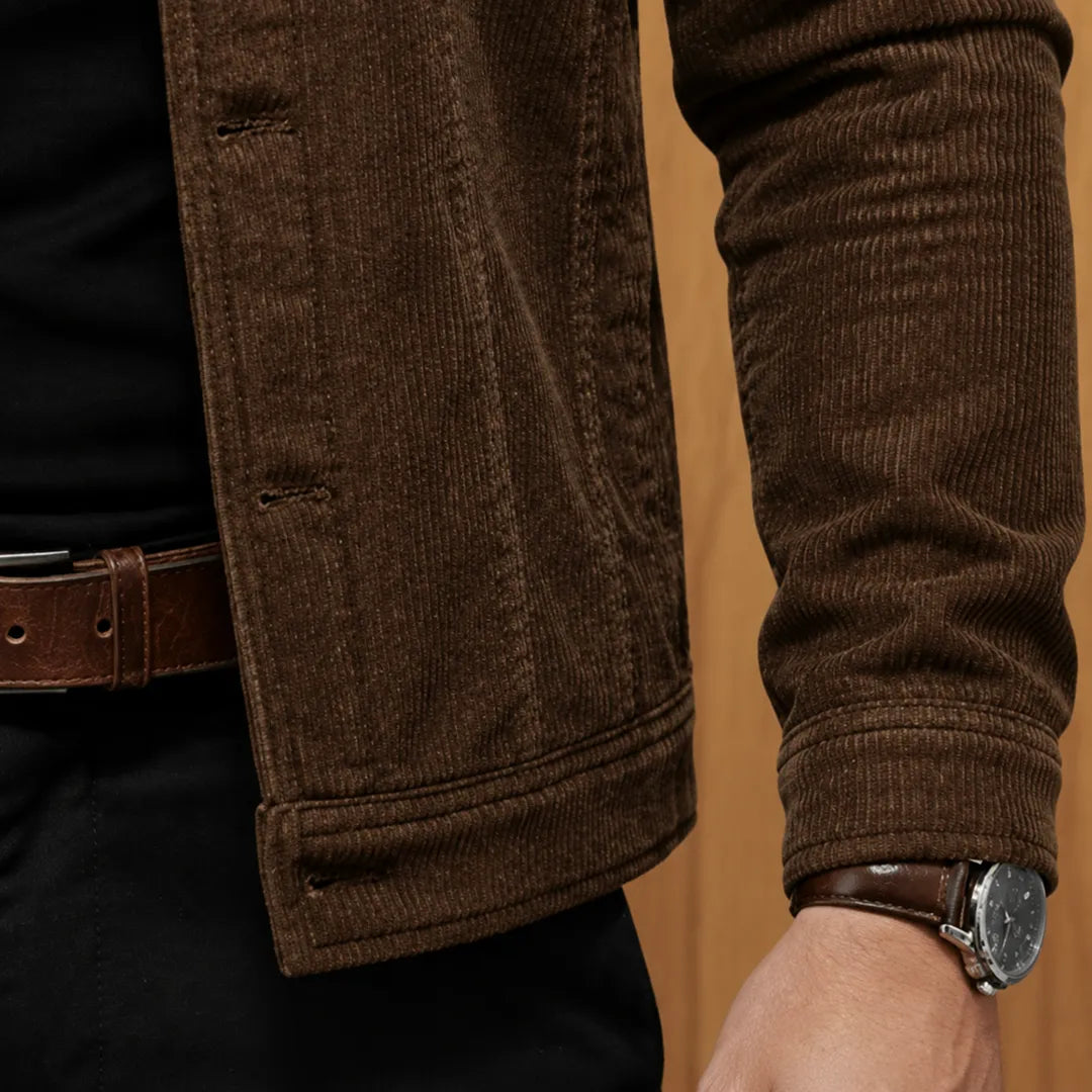 Textured Button Jacket