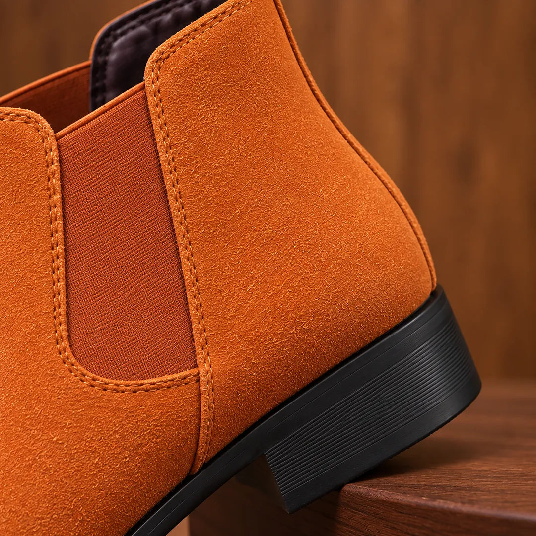 Textured Chelsea Boots