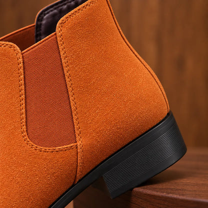 Textured Chelsea Boots