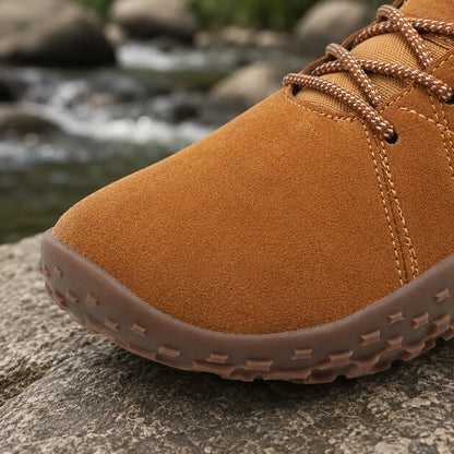 Textured Lace-Up Outdoor Shoes