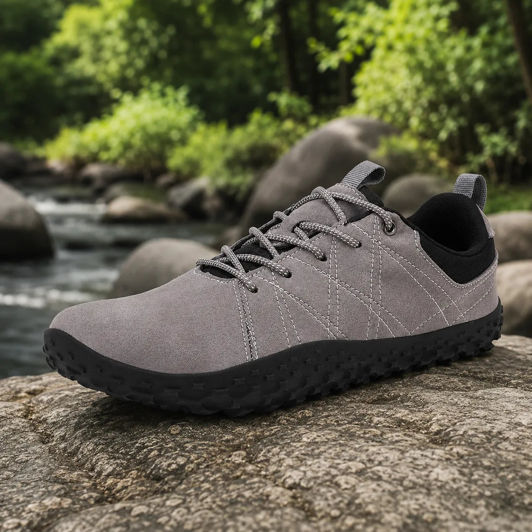Textured Lace-Up Outdoor Shoes