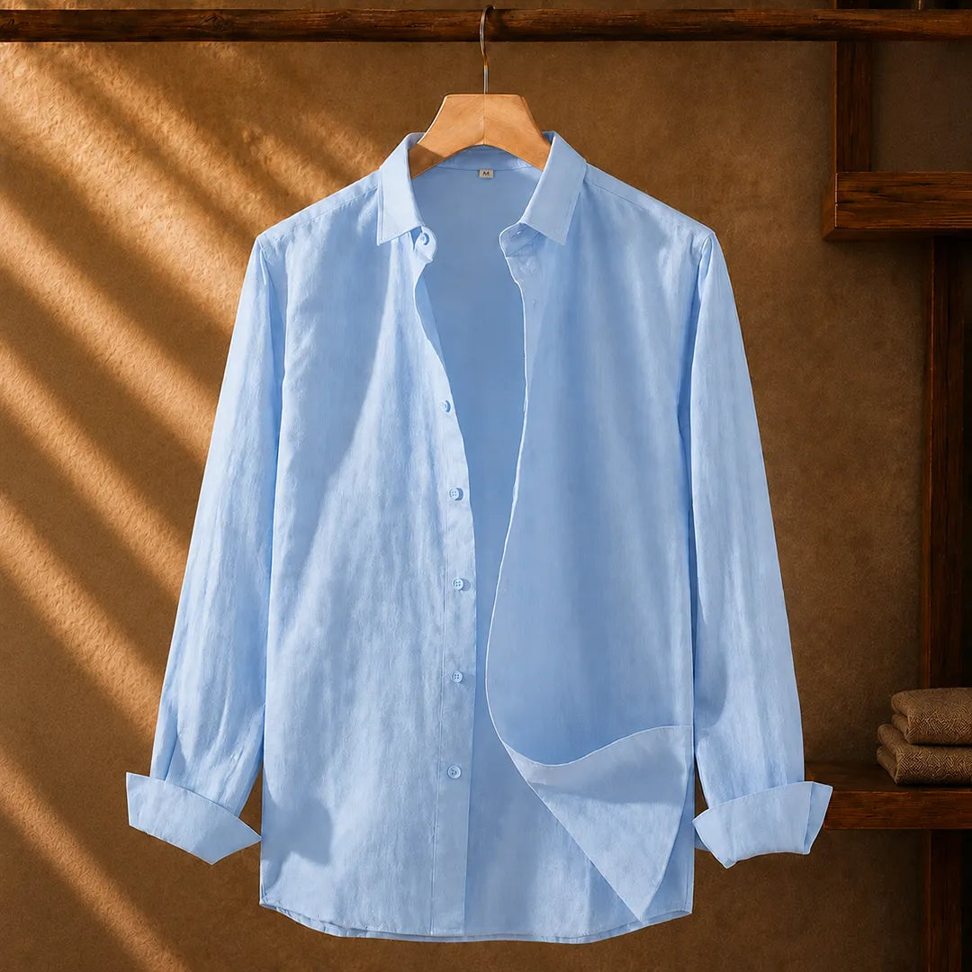Textured Long Sleeve Shirt