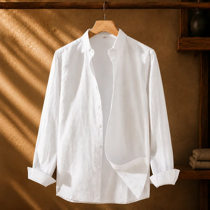 Textured Long Sleeve Shirt