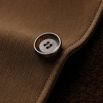 Textured Mid-Length Coat