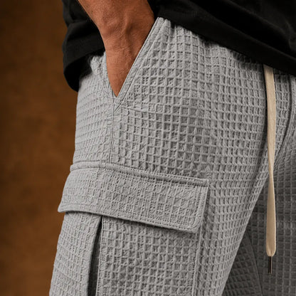 Textured Pocket Shorts