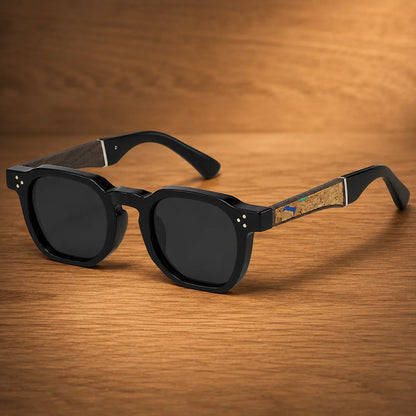 Textured Temple Sunglasses