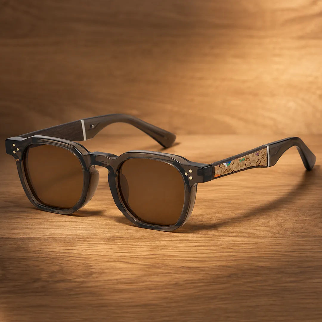 Textured Temple Sunglasses