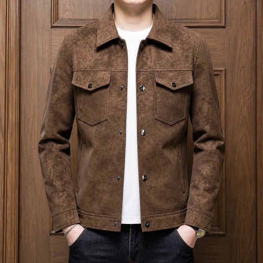 Textured Trucker Jacket