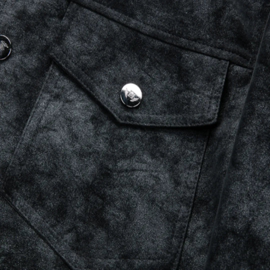 Textured Trucker Jacket