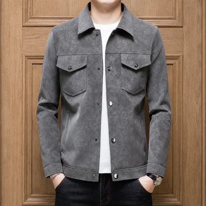 Textured Trucker Jacket