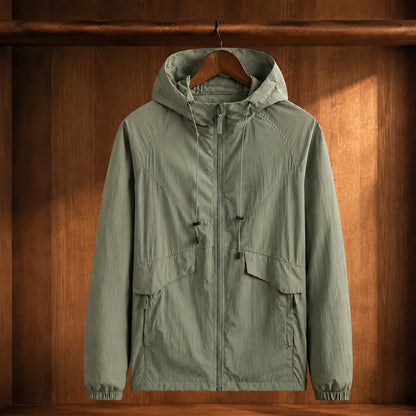 Thin Hooded Jacket