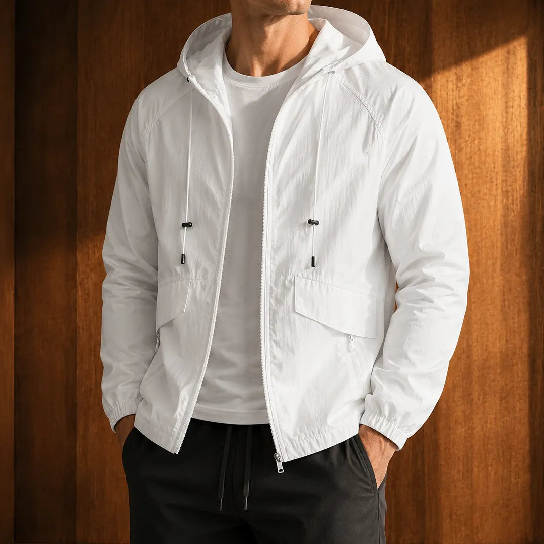 Thin Hooded Jacket