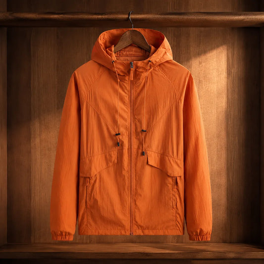Thin Hooded Jacket