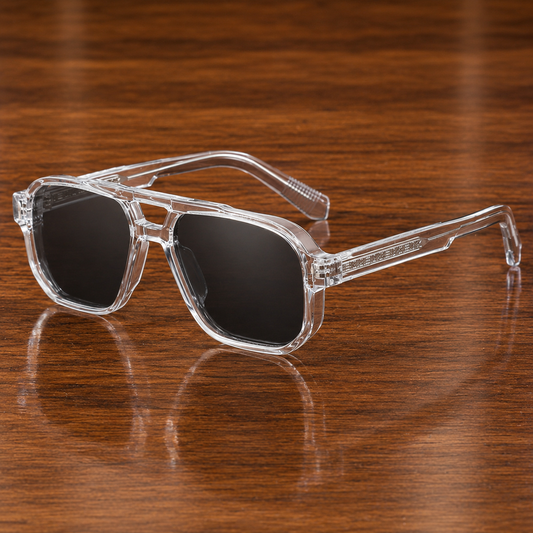 Flat-Top Square Sunglasses