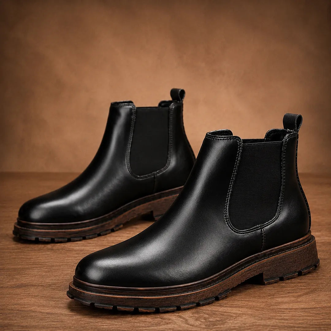 Treaded Chelsea Boots