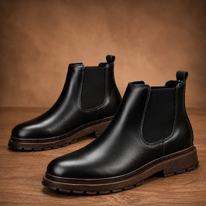 Treaded Chelsea Boots