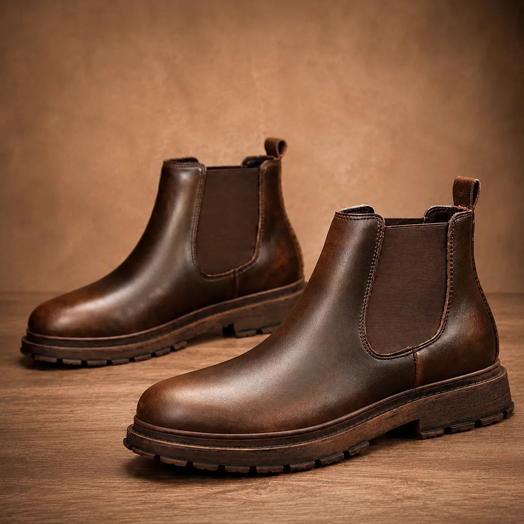 Treaded Chelsea Boots