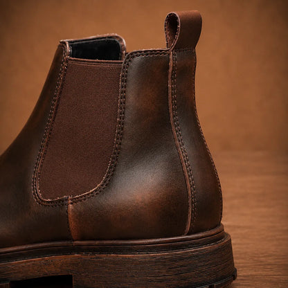 Treaded Chelsea Boots