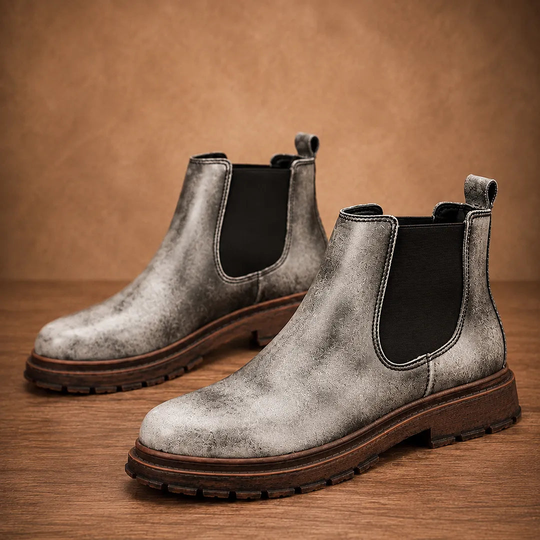 Treaded Chelsea Boots