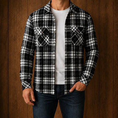 Two-Pocket Button-Up Shirt