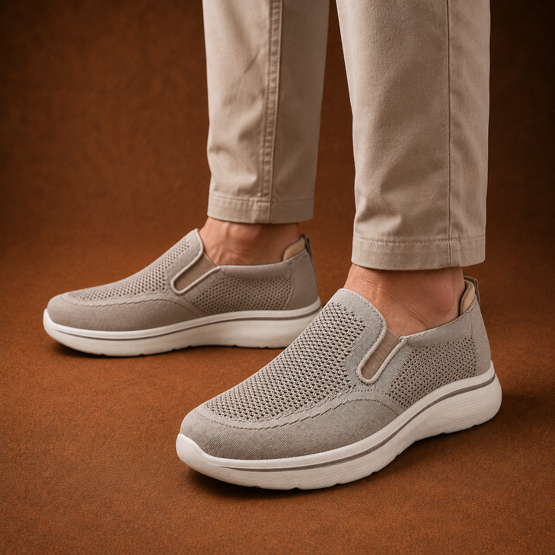Casual Knit Slip-Ons