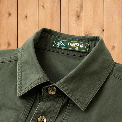 Vintage Casual Utility Jacket