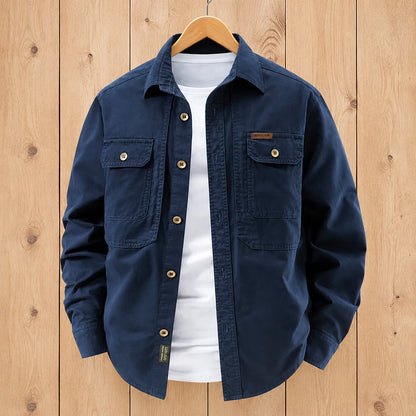 Vintage Casual Utility Jacket