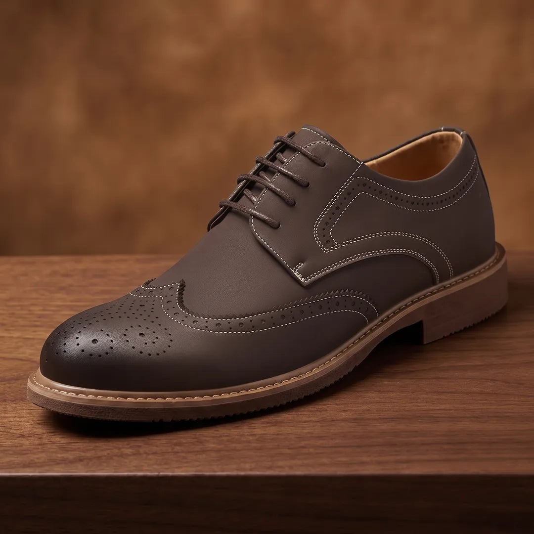 Wingtip Lace-Up Shoes