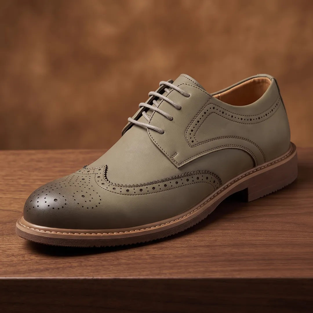 Wingtip Lace-Up Shoes
