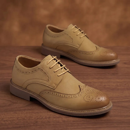 Wingtip Lace-Up Shoes