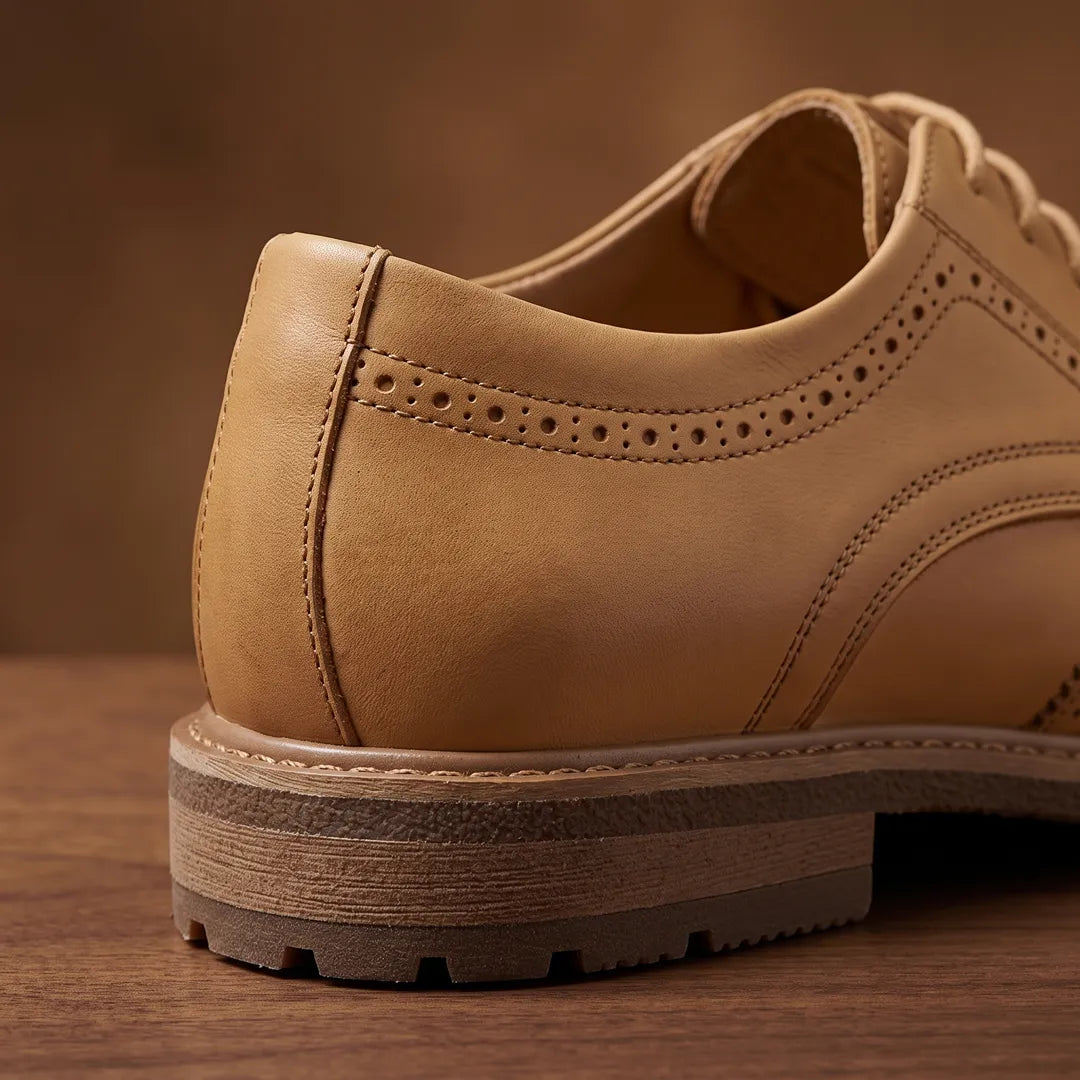 Wingtip Lace-Up Shoes