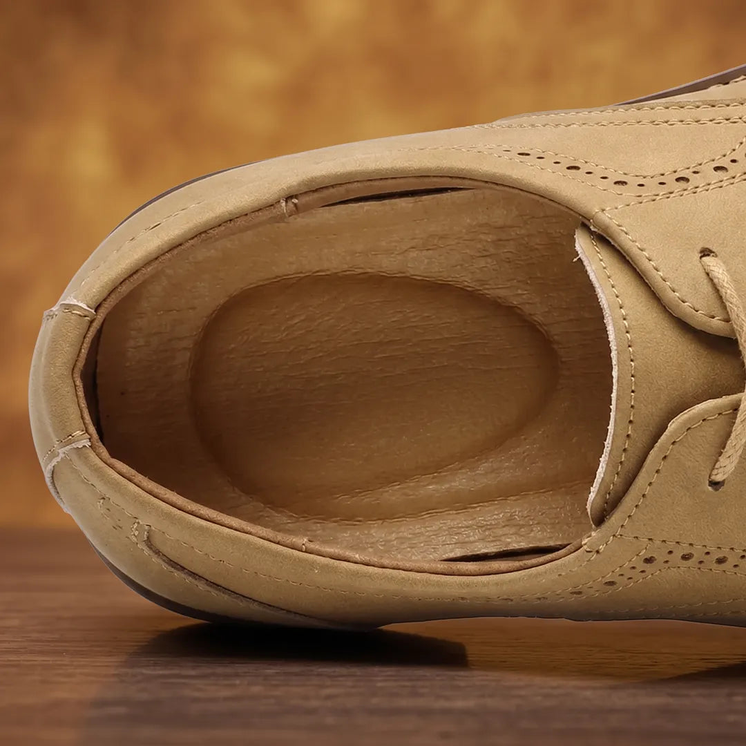Wingtip Lace-Up Shoes