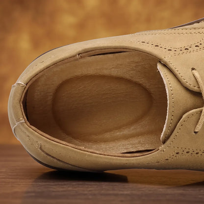 Wingtip Lace-Up Shoes