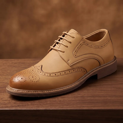 Wingtip Lace-Up Shoes