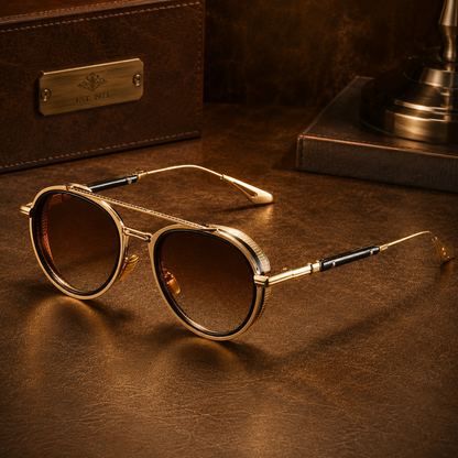 Round Metal Sunglasses