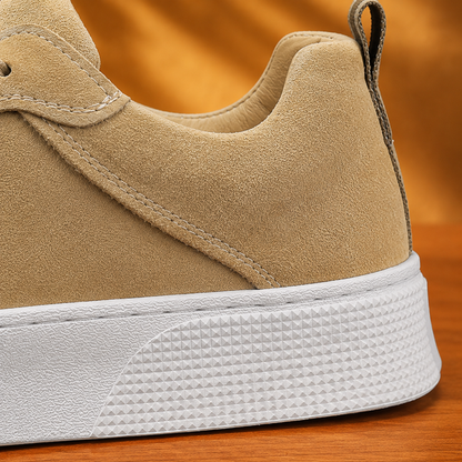 Suede Lace-Up Sneakers