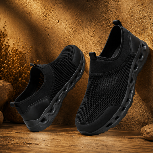 Mesh Slip On Shoes