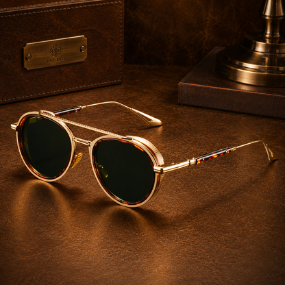 Round Metal Sunglasses