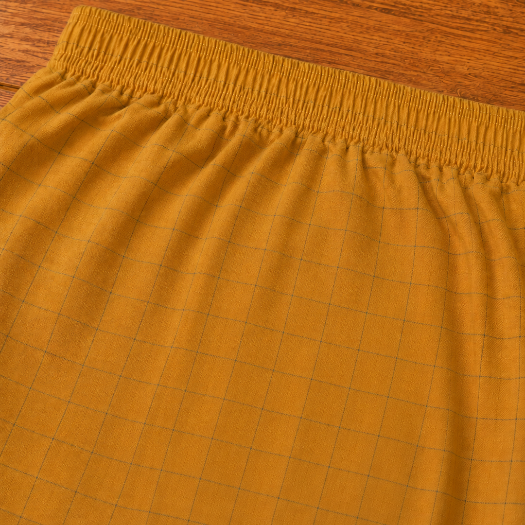 Woven Plaid Boxers