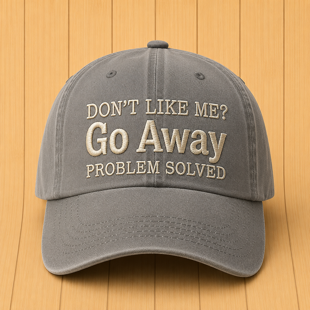 Graphic Embroidered Cap