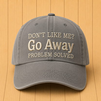 Graphic Embroidered Cap